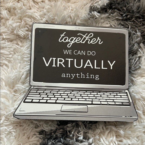 Ashland Inspirational Wall Art Set - Blue, Black, White - Picture 9 of 10